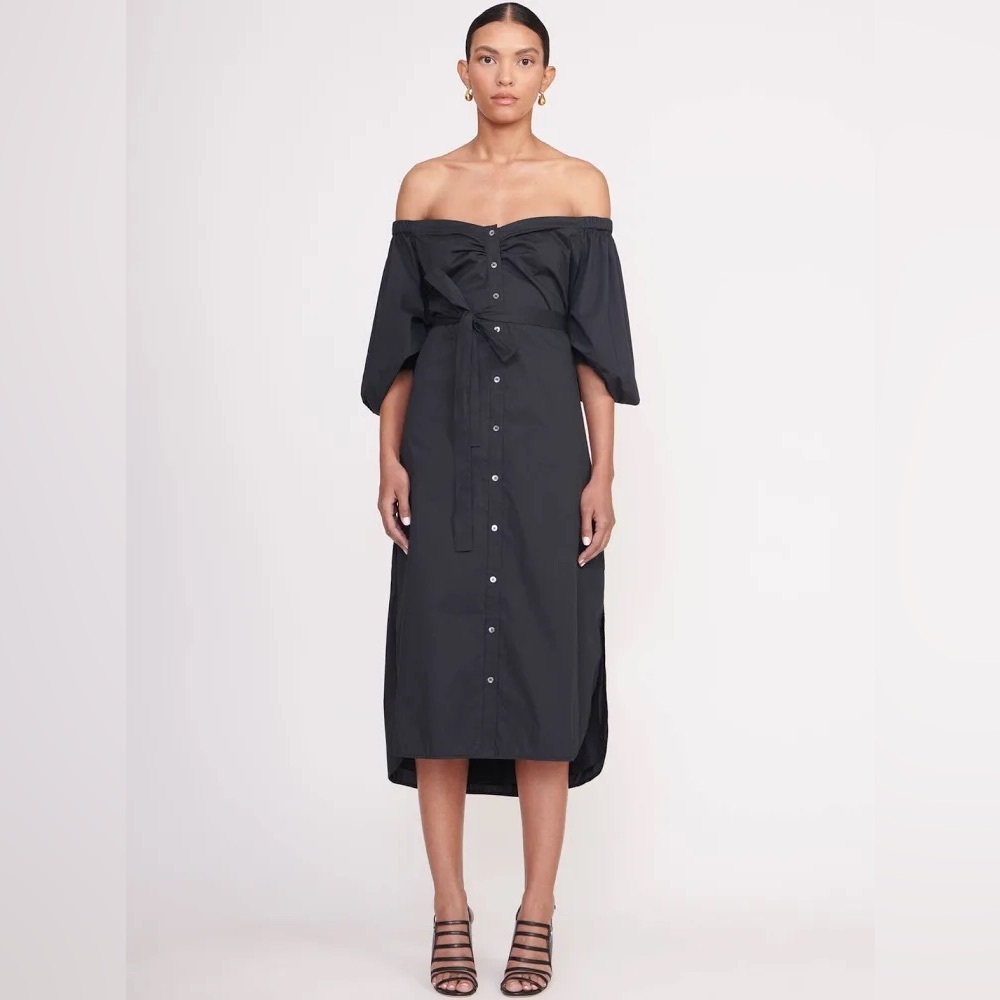 NEW NWT Staud Reese dress in black